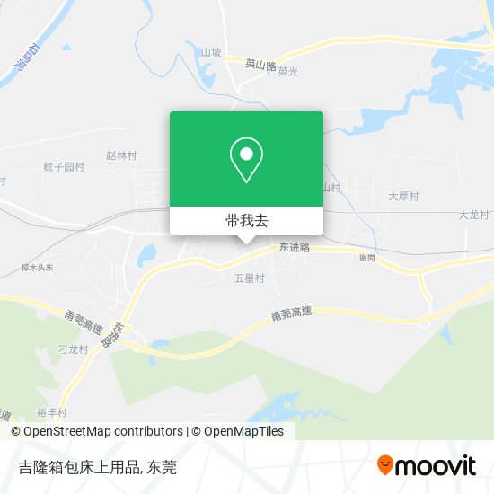 吉隆箱包床上用品地图