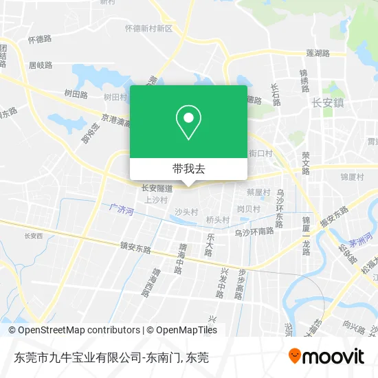 东莞市九牛宝业有限公司-东南门地图