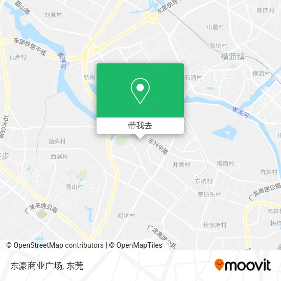 东豪商业广场地图