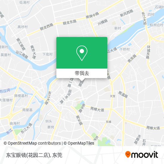 东宝眼镜(花园二店)地图