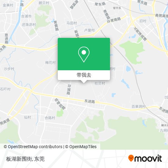 板湖新围街地图
