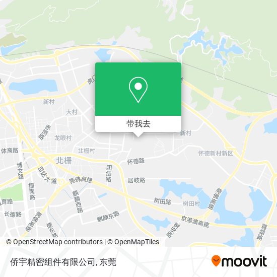 侨宇精密组件有限公司地图