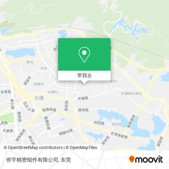 侨宇精密组件有限公司地图