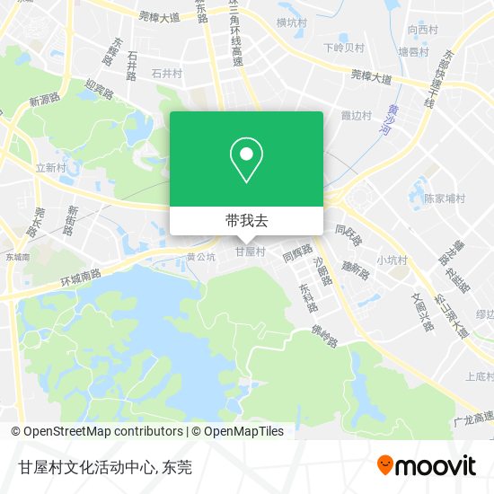 甘屋村文化活动中心地图