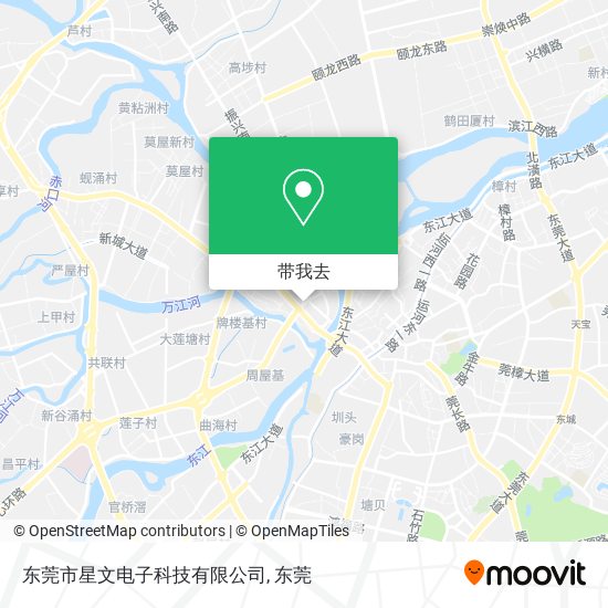 东莞市星文电子科技有限公司地图
