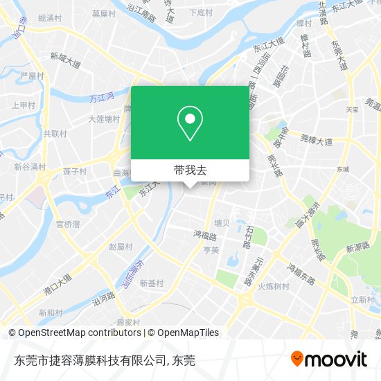 东莞市捷容薄膜科技有限公司地图