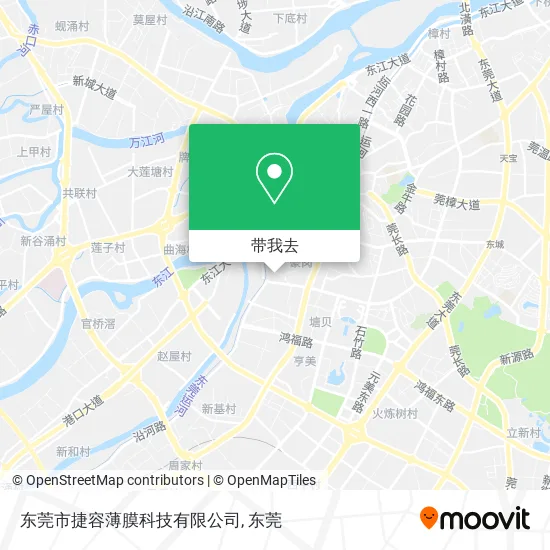 东莞市捷容薄膜科技有限公司地图