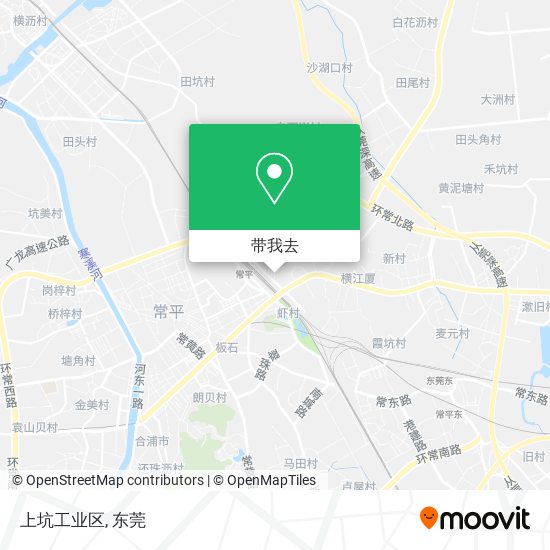 上坑工业区地图