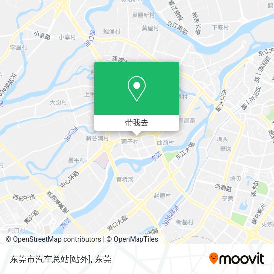 东莞市汽车总站[站外]地图