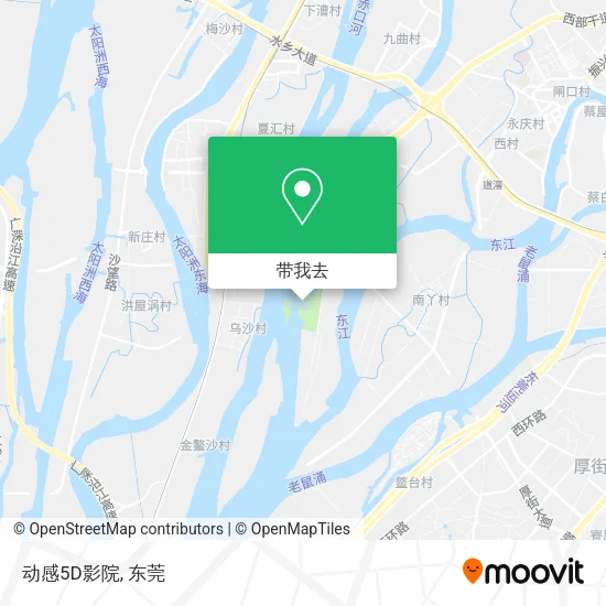 动感5D影院地图