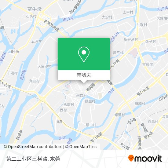 第二工业区三横路地图