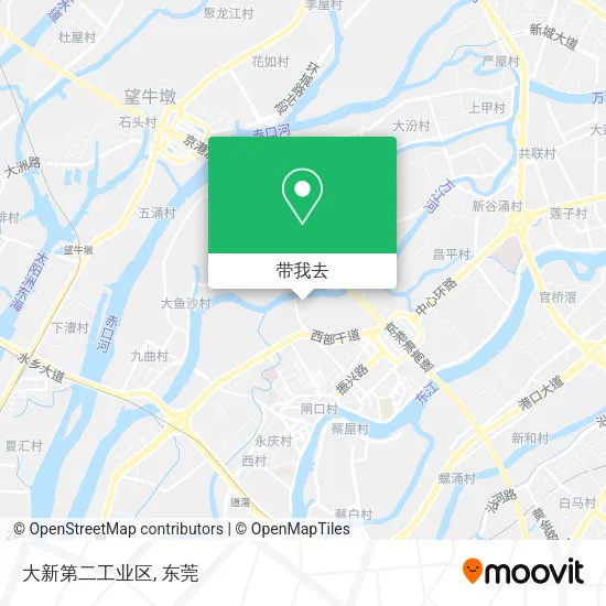 大新第二工业区地图