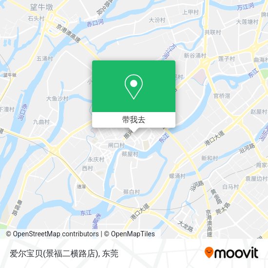 爱尔宝贝(景福二横路店)地图