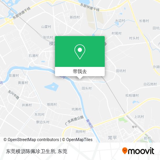 东莞横沥陈佩珍卫生所地图