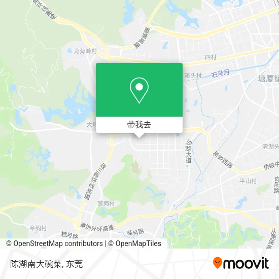 陈湖南大碗菜地图