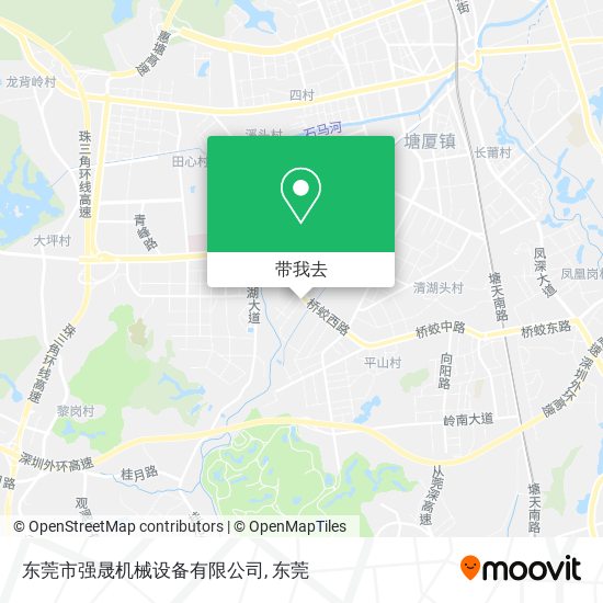 东莞市强晟机械设备有限公司地图