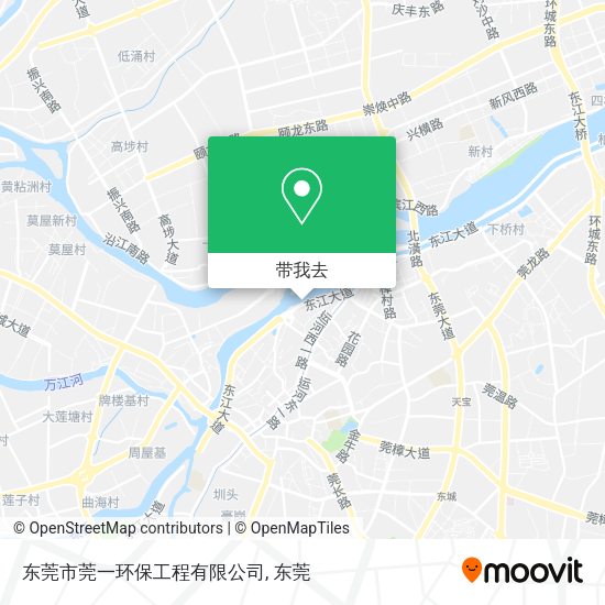 东莞市莞一环保工程有限公司地图