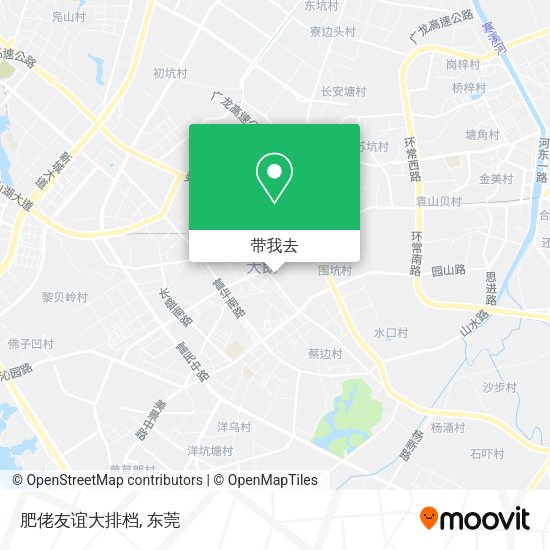 肥佬友谊大排档地图