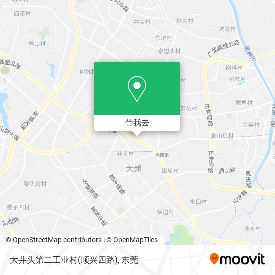 大井头第二工业村(顺兴四路)地图