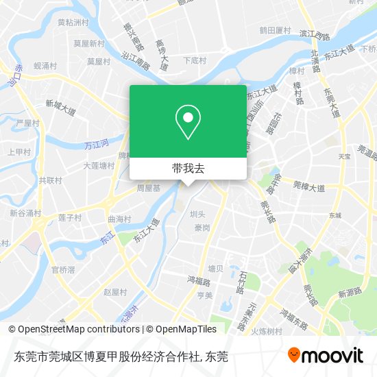 东莞市莞城区博夏甲股份经济合作社地图