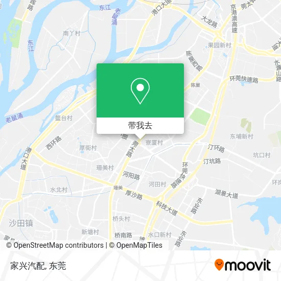 家兴汽配地图