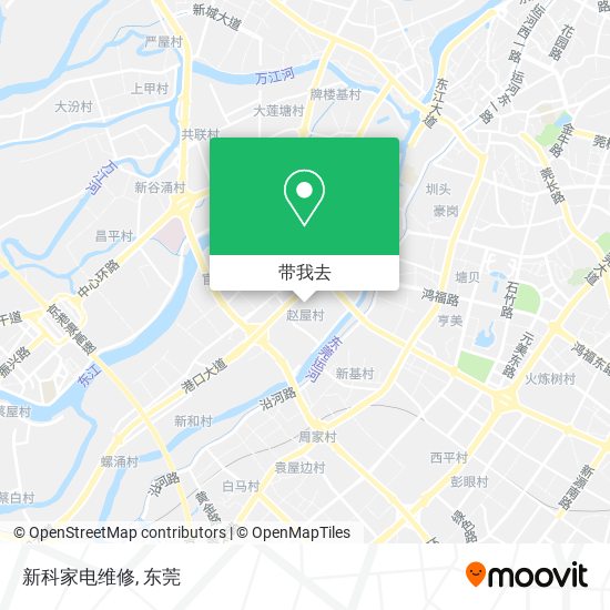 新科家电维修地图