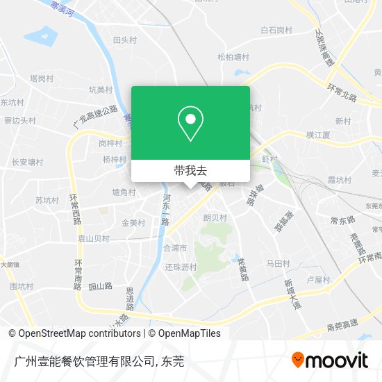广州壹能餐饮管理有限公司地图