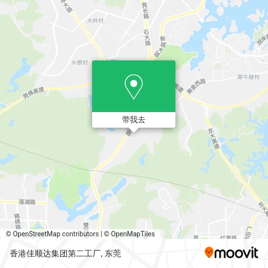 香港佳顺达集团第二工厂地图