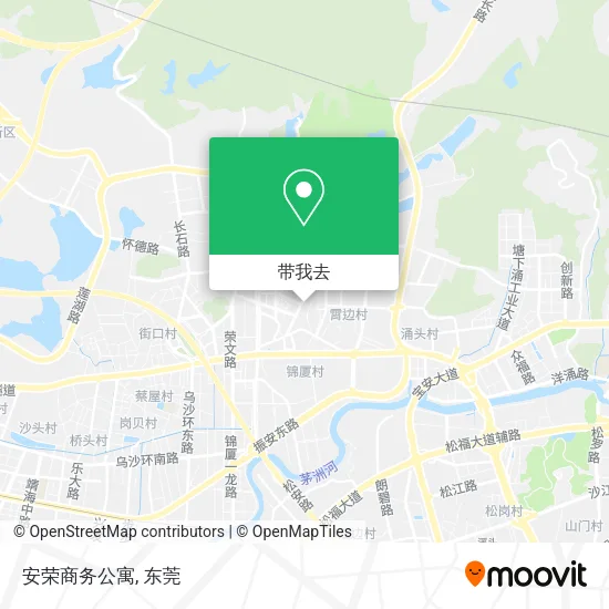 安荣商务公寓地图