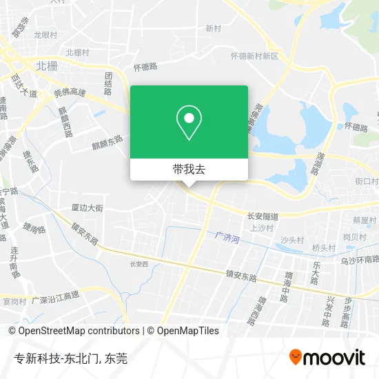 专新科技-东北门地图
