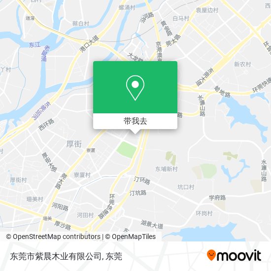 东莞市紫晨木业有限公司地图