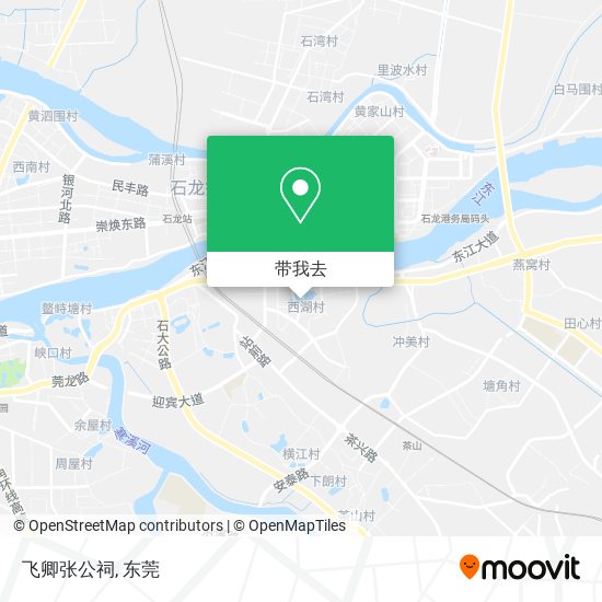 飞卿张公祠地图