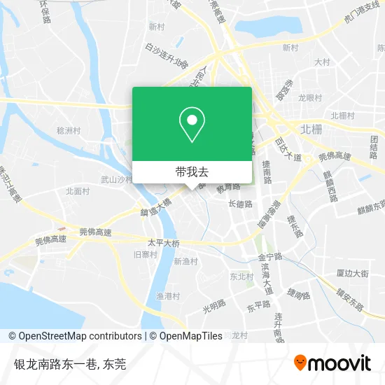 银龙南路东一巷地图