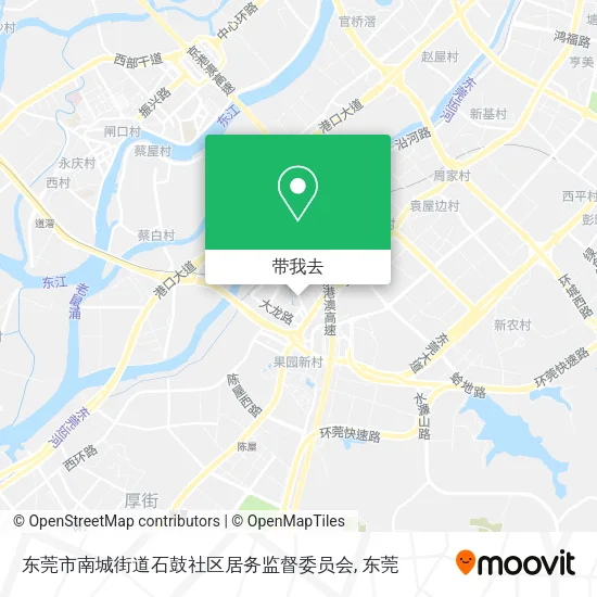 东莞市南城街道石鼓社区居务监督委员会地图