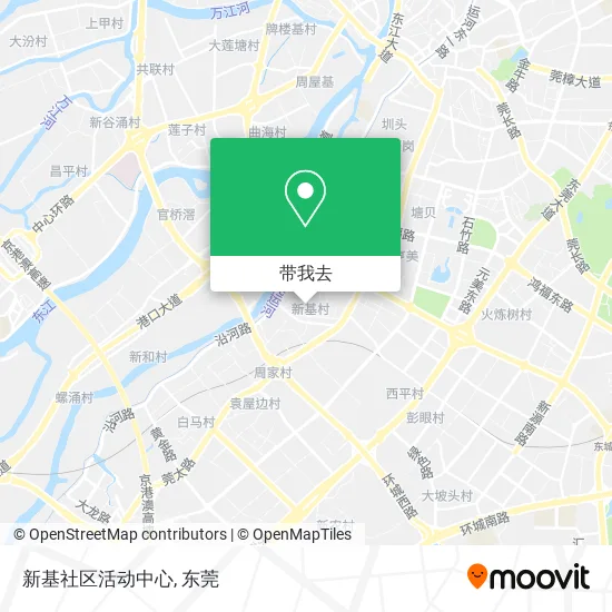 新基社区活动中心地图