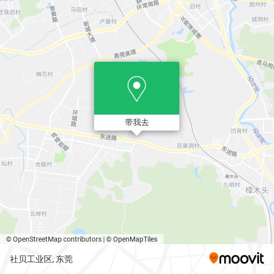 社贝工业区地图