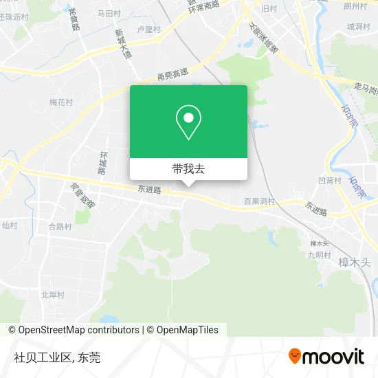 社贝工业区地图