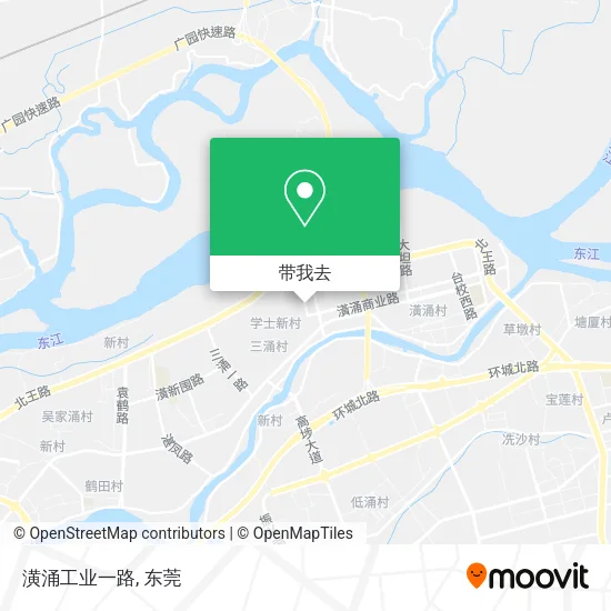 潢涌工业一路地图