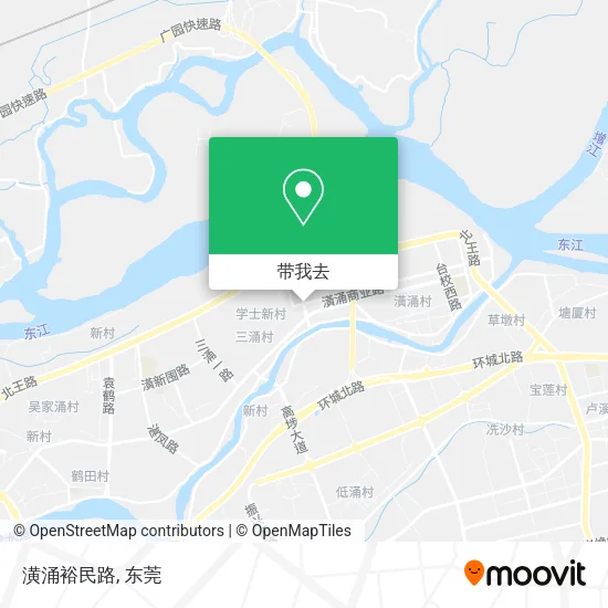 潢涌裕民路地图
