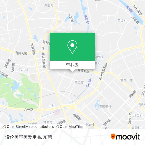 没伦美容美发用品地图