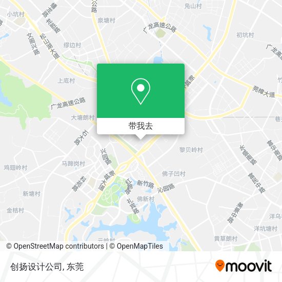 创扬设计公司地图
