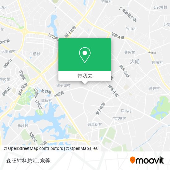 森旺辅料总汇地图
