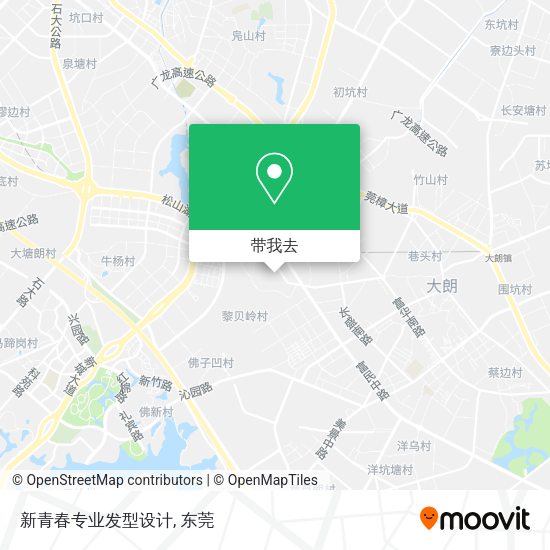 新青春专业发型设计地图