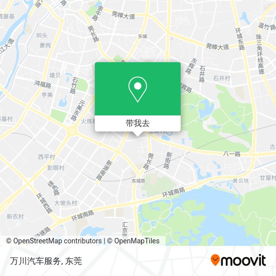 万川汽车服务地图