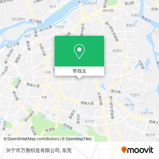 兴宁市万善织造有限公司地图