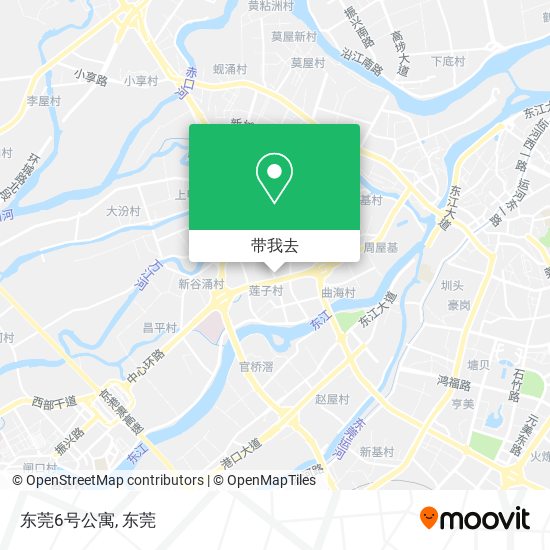 东莞6号公寓地图