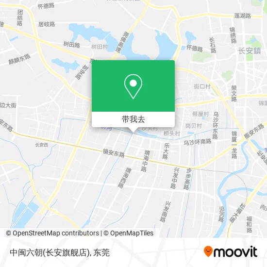 中闽六朝(长安旗舰店)地图