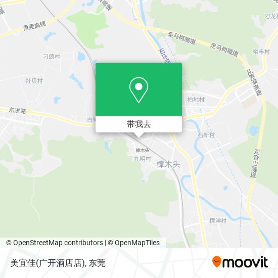 美宜佳(广开酒店店)地图