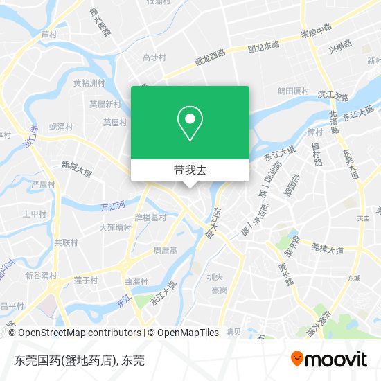东莞国药(蟹地药店)地图