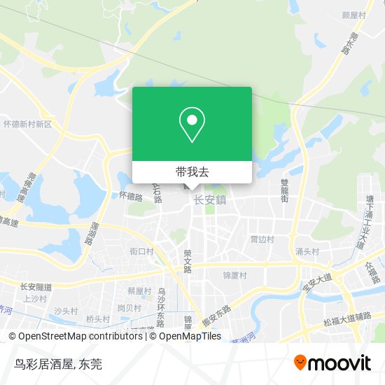 鸟彩居酒屋地图
